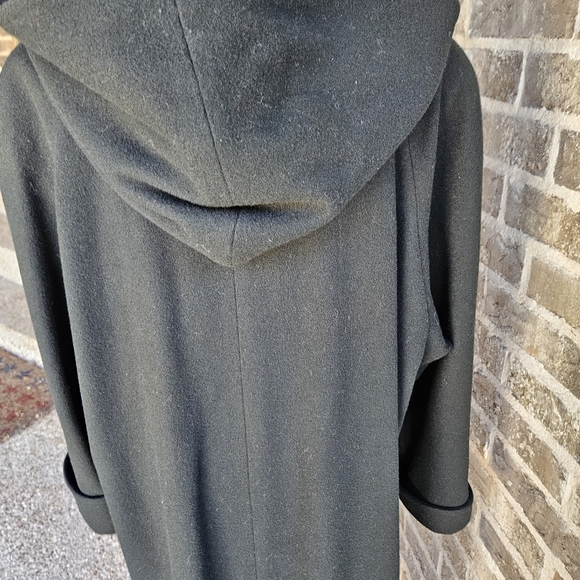 Preston & York Black Trench Coat - Picture 5 of 10